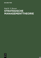 Strategische Managementtheorie (German Edition) 311015787X Book Cover
