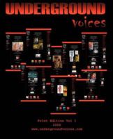 Underground Voices: Print Edition Vol 1 2006 0595415717 Book Cover