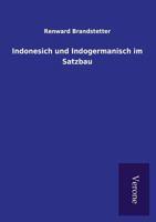 Indonesich Und Indogermanisch Im Satzbau 3846018597 Book Cover
