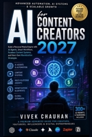 AI for Content Creators 2027 Advanced Automation,AI Systems&Scalable Growth: Build a Personal Media Empire with AI Agents,Smart Workflows,Faceless ... Strategies (AI Creator Mastery Series) B0H1252WXJ Book Cover