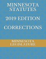 MINNESOTA STATUTES 2019 EDITION CORRECTIONS 1071416138 Book Cover