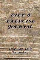 Diet & Exercise Journal: Rugged 1523364580 Book Cover