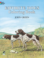 Favorite Dogs Coloring Book 0486245527 Book Cover