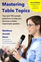 Mastering Table Topics 1329464958 Book Cover