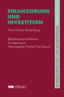 Finanzierung und Investition (VDI-Buch) 3540621229 Book Cover