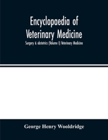 Encyclopaedia of veterinary medicine, surgery & obstetrics (Volume I) Veterinary Medicine 9354001068 Book Cover