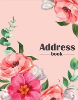 Large Address Book: An Alphabetical Over 400+ for Record Contact Notebook and Journal 1692057529 Book Cover