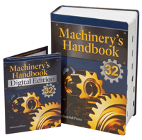 Machinery's Handbook & Digital Edition Combo: Large Print 0831142324 Book Cover