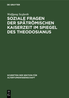 Soziale Fragen Der Spätrömischen Kaiserzeit Im Spiegel Des Theodosianus 3112482050 Book Cover