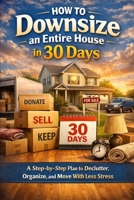 How to Downsize an Entire House in 30 Days: A Step-by-Step Plan to Declutter, Organize, and Move With Less Stress B0GNSLXFSS Book Cover