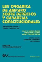 Ley Organica de Amparo Sobre Derechos y Garantias Constitucionales 9803652656 Book Cover