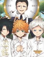 The Promised Neverland Coloring Book: Relaxation The Promised Neverland Coloring Books For Adults And Kids Stress Relieving With Lots Of Beautiful Illustrations B092XGRQ4T Book Cover