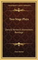 Two Stage Plays 1163234796 Book Cover