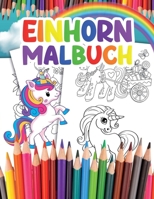 Einhorn Malbuch: für Kinder mit über 35 Bezaubernden Einhörnern B09TDW4X35 Book Cover