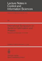 International Symposium on Systems Optimization and Analysis (Lecture Notes in Control and Information Sciences) 3540094474 Book Cover