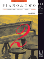 Piano for Two Book 2 (Piano For Two, Book 2 elementary) 1569390444 Book Cover
