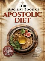 The Ancient Book of Apostolic Diet: 100+ Easy Biblical Recipes for Real Families — Clean Food, Faithful Living, and a 30-Day Apostolic Diet Plan | Sacred Meals Made Simple & Affordable | Color Images B0FM7C5T1F Book Cover