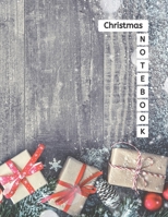 Christmas Notebook: Blank Lined Composition Book , Inspirational Journal , Doodle Diary - Gifts A Special Day For Women Men Kids Teens Boys Girls 8.5x11" 100 Pages (Christmas Composition Notebook) 1696483611 Book Cover