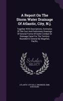 A Report On The Storm Water Drainage Of Atlantic, City, N.j.: Together With Descriptions, Estimates Of The Cost And Preliminary Drawings Of Several Forms Of Outlet Conduit Or Drainage Canal For The Te 1247369412 Book Cover