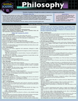 Philosophy: A Quickstudy Laminated Reference Guide 1423251636 Book Cover