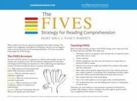 The FIVES: Strategy for Reading Comprehension Quick Reference Guide 1943920176 Book Cover