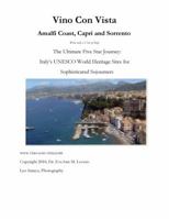 Vino Con Vista Amalfi Coast, Capri and Sorrento: Wine with a View of Italy 0982613466 Book Cover