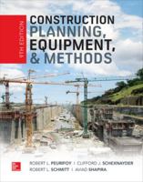 Construction Planning, Equipment, And Methods 0070498369 Book Cover