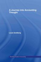 A Journey Into Accounting Thought 0415753538 Book Cover