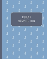 Client Service Log: Customer Record Notebook for Professional Plumbers, Heating & Cooling Service Technicians, HVAC 1687738939 Book Cover