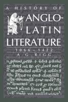 A History of Anglo-Latin Literature, 1066-1422 0521030412 Book Cover