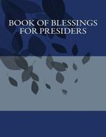 Book of Blessings For Presiders 1548688207 Book Cover