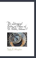 The Liturgical Poetry of Adam of St. Victor, Volume I 3337777694 Book Cover