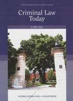 Criminal Law Today 0558440568 Book Cover
