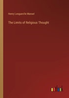 The Limits of Religious Thought 3385238501 Book Cover