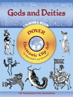Gods and Deities CD-ROM and Book (Dover Electronic Clip Art) 0486996123 Book Cover