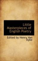 Little Masterpieces of English Poetry 0526045841 Book Cover