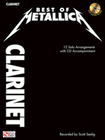 Best of Metallica, Clarinet [With CD (Audio)] 1603781269 Book Cover