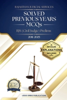 Rajasthan Judicial Services Examination: RJS (Civil Judge Cadre) Exam Previous Year Prelims Question Papers with Answer Key B09S3W2ZTV Book Cover
