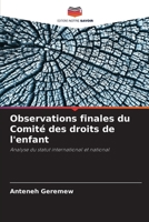 Observations finales du Comité des droits de l'enfant (French Edition) 6208601770 Book Cover
