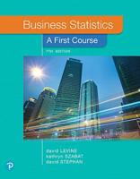 Business Statistics: A First Course 0136065805 Book Cover