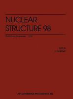 Nuclear Structure 98 1563968584 Book Cover