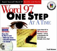 Word 97 One Step at a Time 0764531298 Book Cover