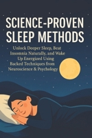 Science-Proven Sleep Methods: Unlock Deeper Sleep, Beat Insomnia Naturally, and Wake Up Energized Using Backed Techniques from Neuroscience & Psychology B0FKHD3SHP Book Cover
