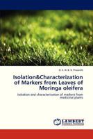 Isolation&characterization of Markers from Leaves of Moringa Oleifera 3659323047 Book Cover
