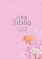 Biblia RVR 1960 Letra Súper Gigante Símil Piel Rosa (Bible RVR 1960 Super Giant Print LeatherLike Pink (Spanish Edition) 8418853034 Book Cover