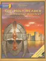 The Holt Reader, Florida Edition: Sixth Course: An Interactive Worktext 0030673569 Book Cover
