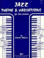 WP89 - Jazz Theme & Variations for two pianos - Set of 2 Copies 0849751640 Book Cover