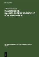 Italienische Handelskorrespondenz Für Anfänger 3112381459 Book Cover