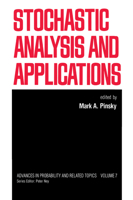 Stochastic Analysis and Applications 0367451786 Book Cover