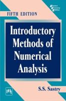 Introductory Methods of Numerical Analysis 812031266X Book Cover